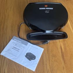 George Foreman Classic Plate Indoor Electric Grill