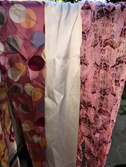 Silk Scarfs About 20-20ish Long 