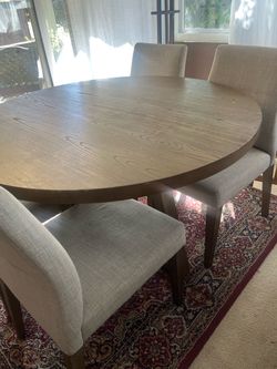 Table and chairs