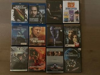 Blu-rays And DVDs 