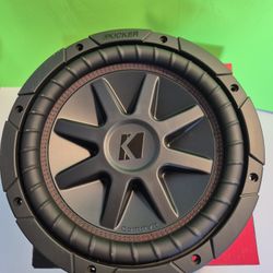 KICKER ( 1 ) 10 INCH DUAL 4 OHM VOICE COIL CAR SUBWOOFER 700 WATTS ( BRAND NEW PRICE IS LOWEST INSTALL NOT AVAILABLE )