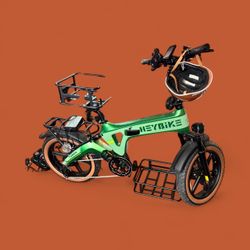 HeyBike: Tyson folding full-suspension e-bike