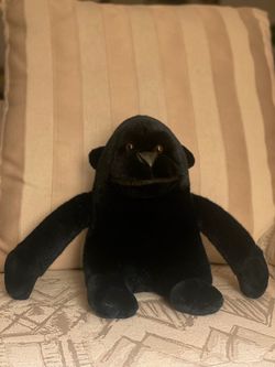 Cute plush gorilla
