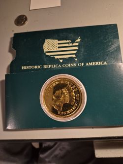 Historic Replica Coins of America Gold Coin