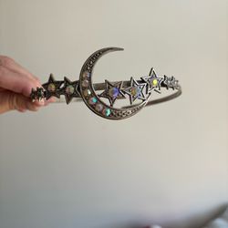 Moon and Star Head Band