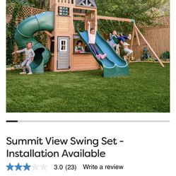 Summit View Swing Set 