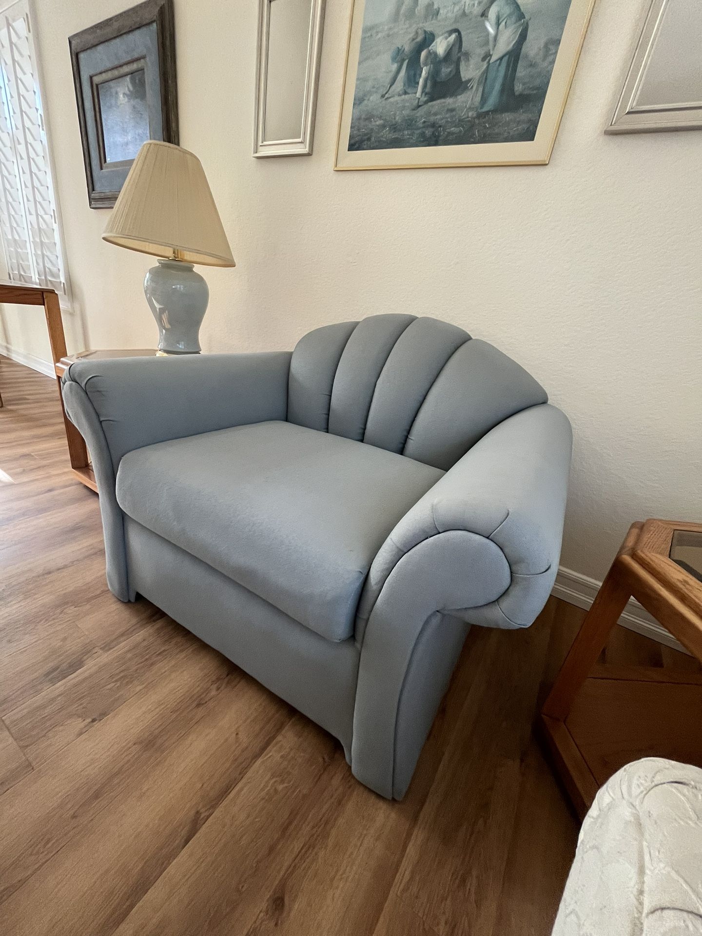 Vintage Light Arm Chair