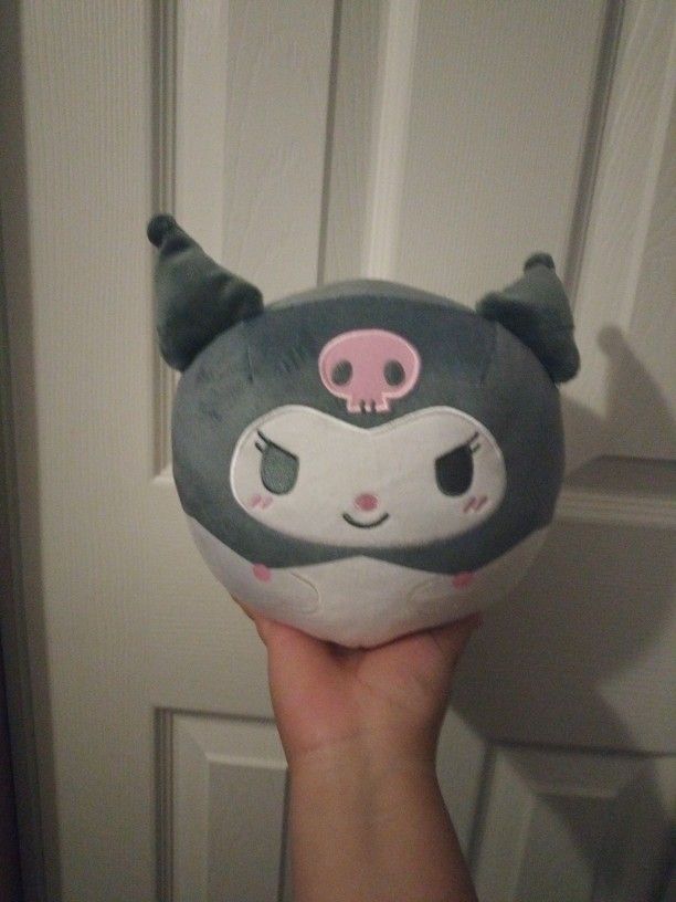 Small Cute Kuromi Plushie (Sanrio)