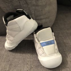Jordan 11 Crib Sneakers Size 3C