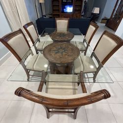 Tropical Style Dining Table Set