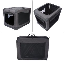 Indoor outdoor / travel dog crate + FREE dog food