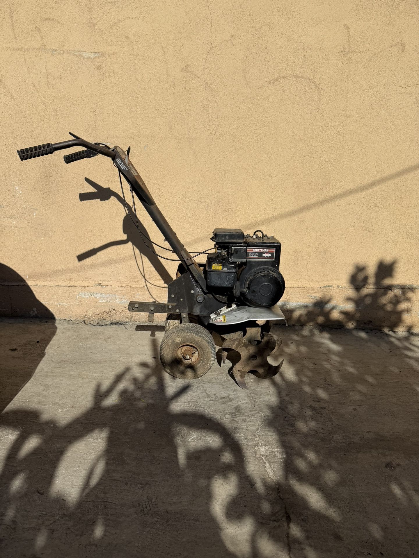Craftsman Tiller Cultivator 24" Tines 5 Hp Motor