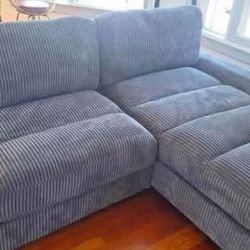 90 X 60 Inches modular Sectional sofa Chaise and chair