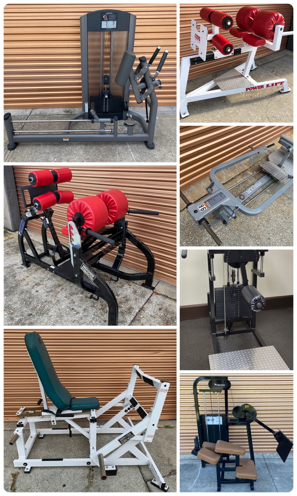 Gym Fitness Dumbbell Olympic Weight Plate Bar Barbell Bench Extension Chest Rower Treadmill Bike Power Squat Rack