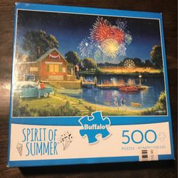 Spirit Of Summer 500 Piece Puzzle