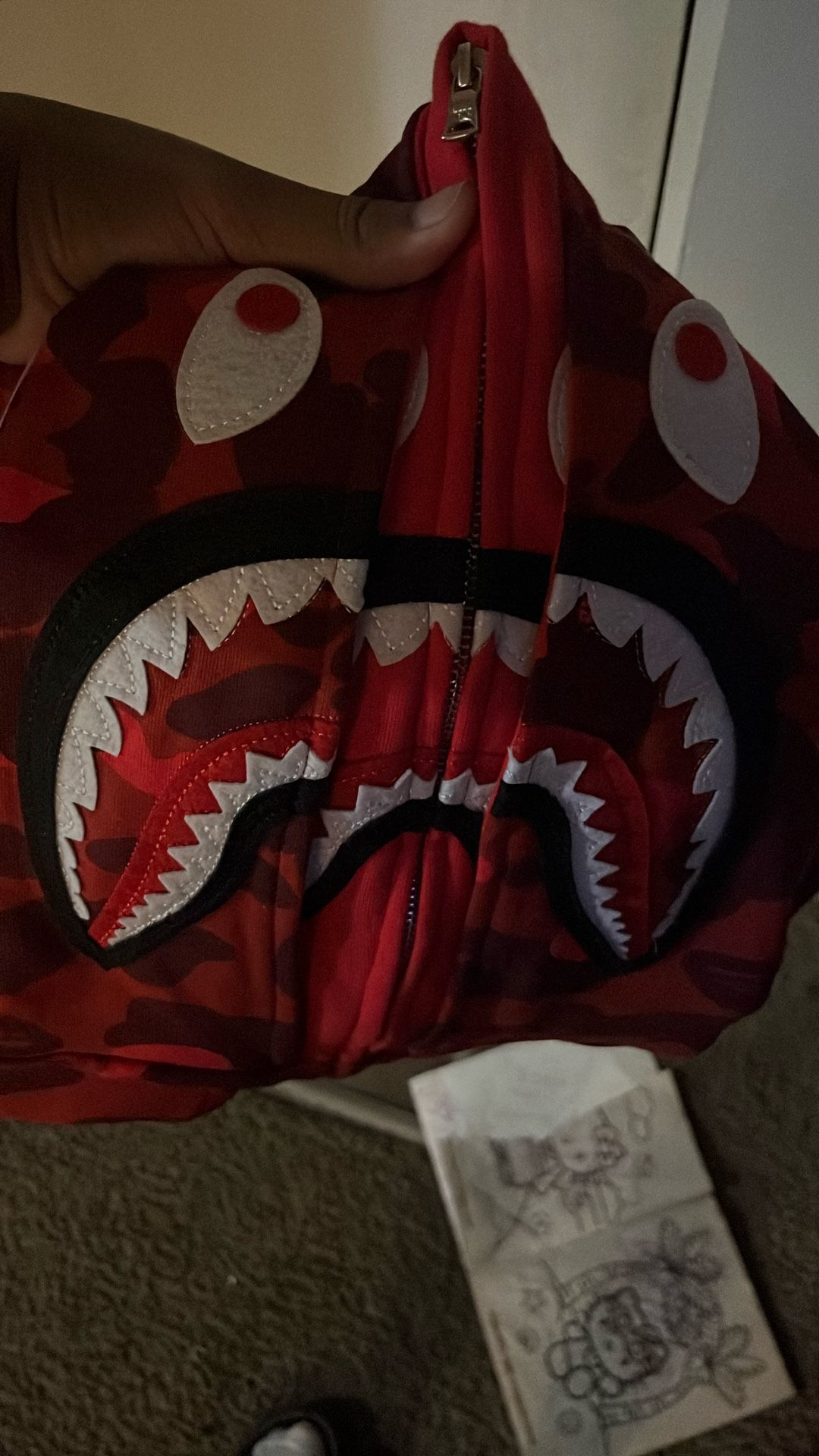 Bape Red Late