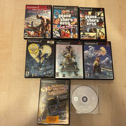 PlayStation 2 Games (only sold together)
