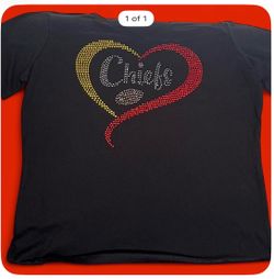Chiefs Rhinestone T shirt