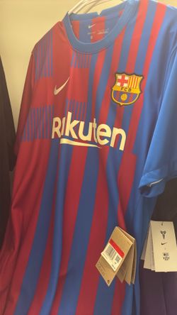 Authentic Barcelona jersey size large