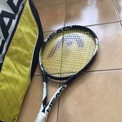 Head Tennis Racket And Bag