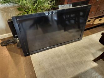 65in Sony Flat Screen with Articulating Wall Mount.