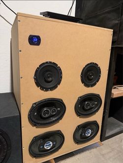 Car stereo boom box
