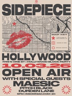 SIDEPIECE HOLLYWOOD BLOCK PARTY TICKETS