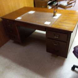 Oak Wood Desk