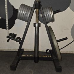 Gold's Gym Weight Storage