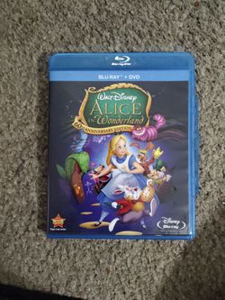 Alice in Wonderland 60th Anniversary Blu-ray + DVD
