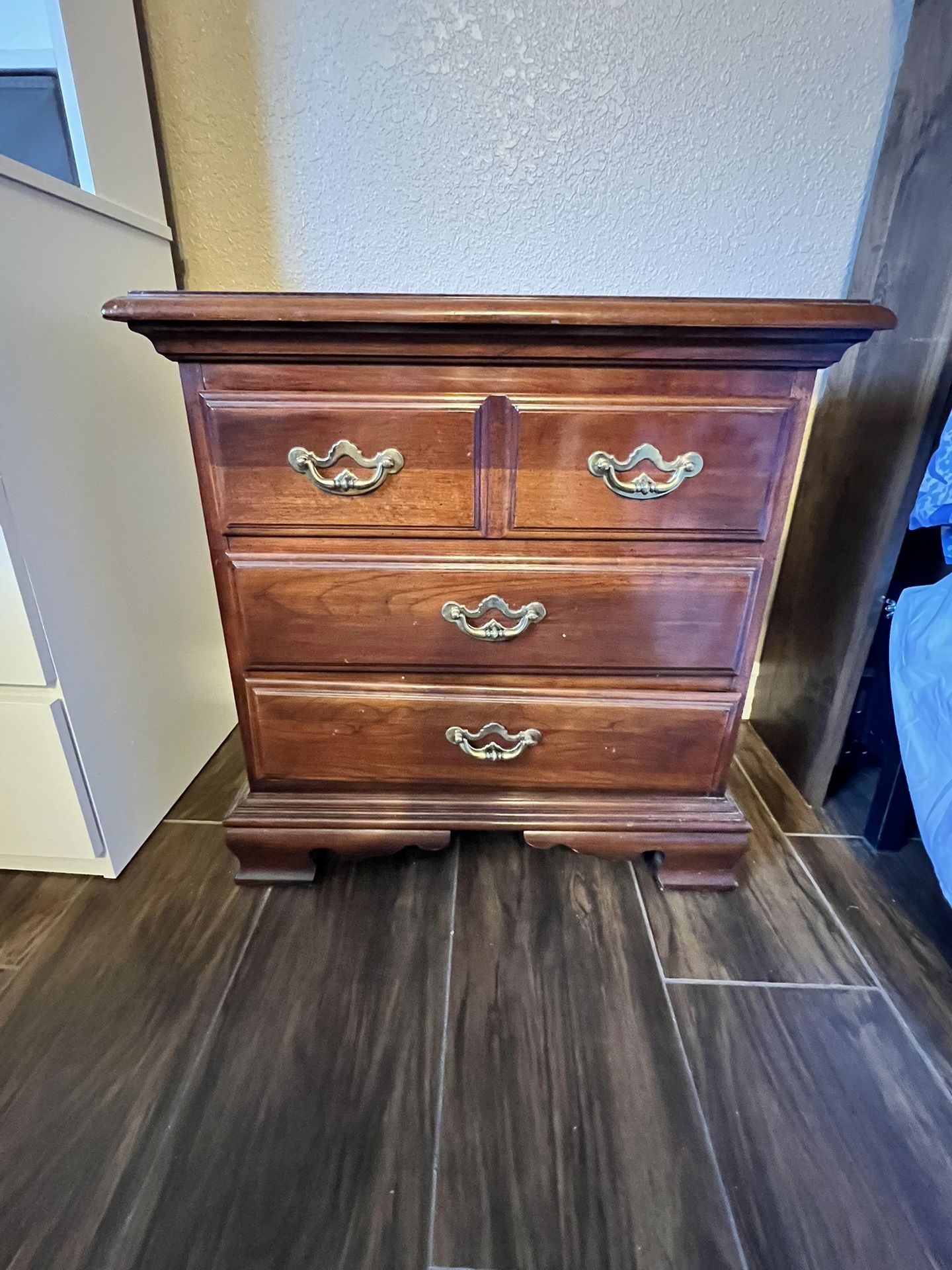MATCHING BEDSIDE END TABLES