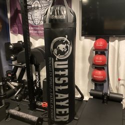 Outslayer Muay Thai Kickboxing Boxing Punching Bag - Excellent Condition - Retails For $450