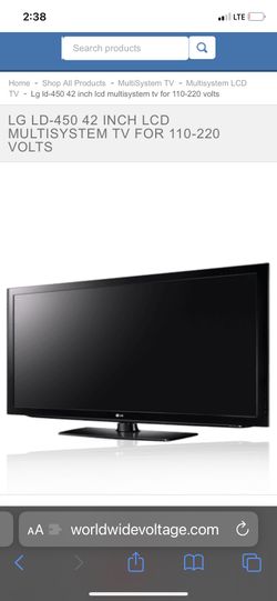 LG Flat Panel Tv 42in