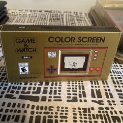 Game And Watch Ball Super Mario Bros 