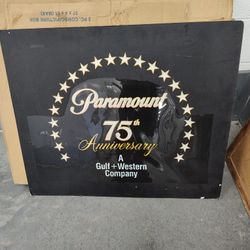 Paramount 75th Anniversary Poster Printers Layout RARE 