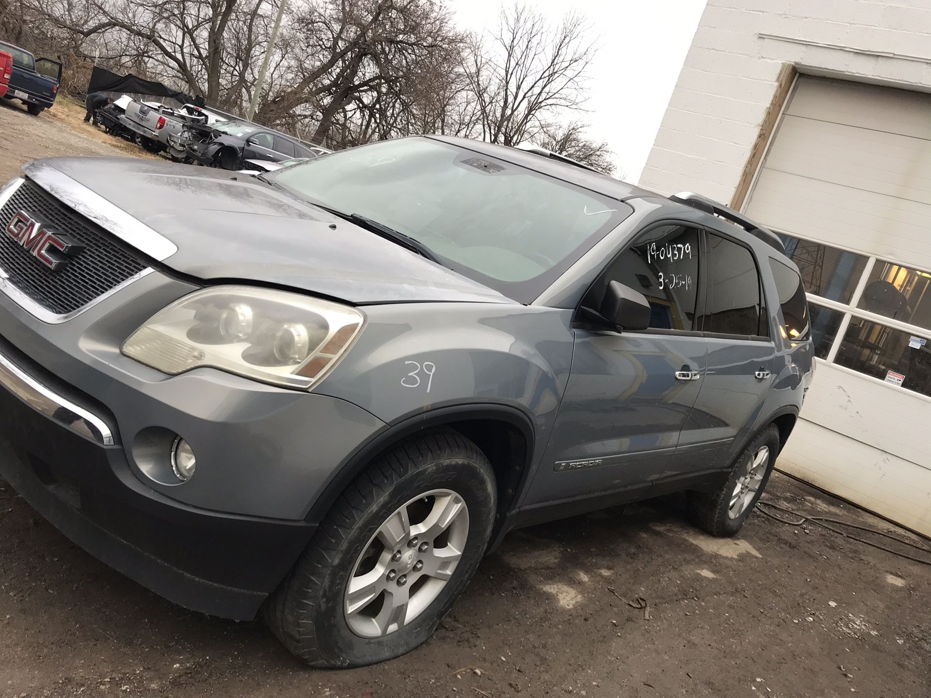 Parts for 2008 gmc acadia