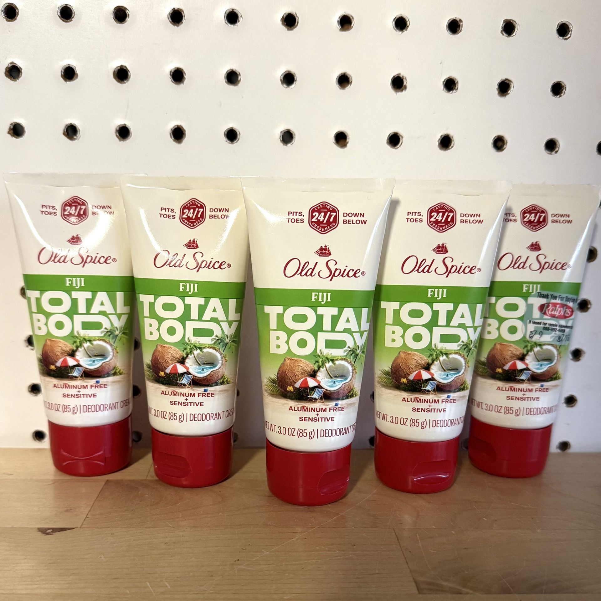 Brand New Old Spice Total Body Cream - $3 Each
