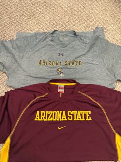 2 ASU men’s shirts size L
