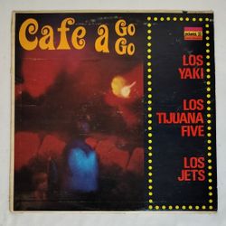 70s Spanish Garage Rock LP CAFE A GO-GO Los Yaki Los Tijuana Five Los Jets 