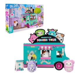 Squishmallows squish tour van building set