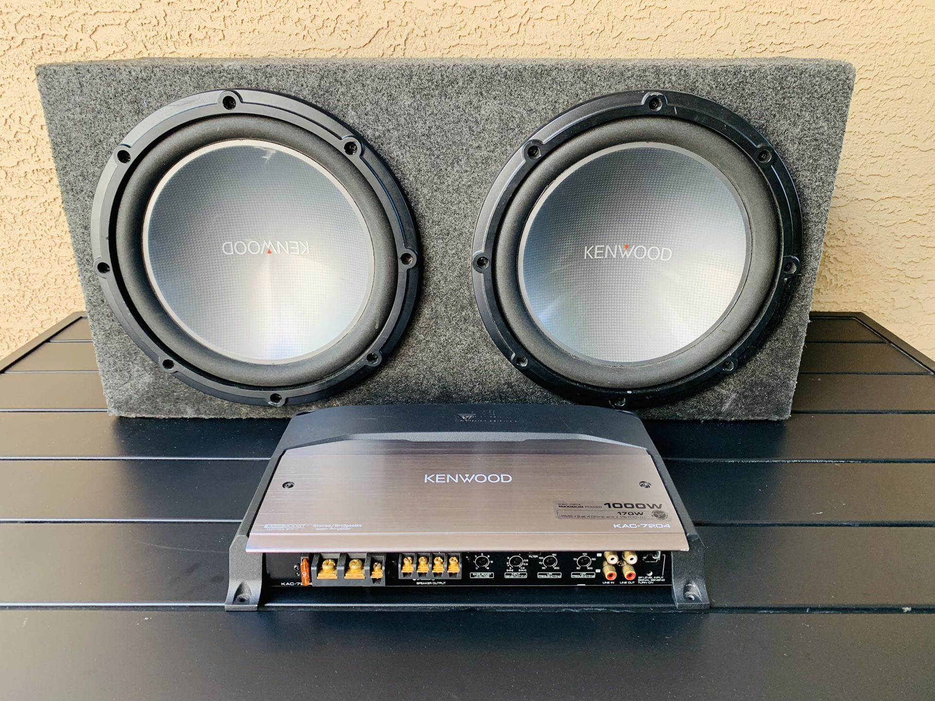 Kenwood Subwoofers And Amp for Sale in Phoenix, AZ OfferUp