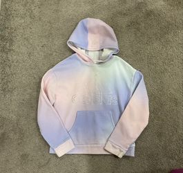 Girls Adidas Rainbow Colorful Hoodie size XL 16