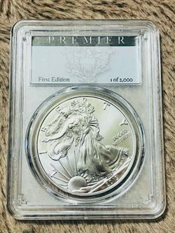 2019 American Silver Eagle PCGS Premier First Edition