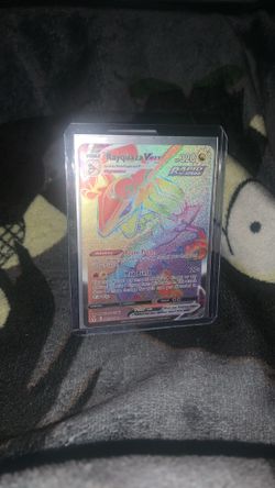 Evolving Skies Secret Rayquaza VMax