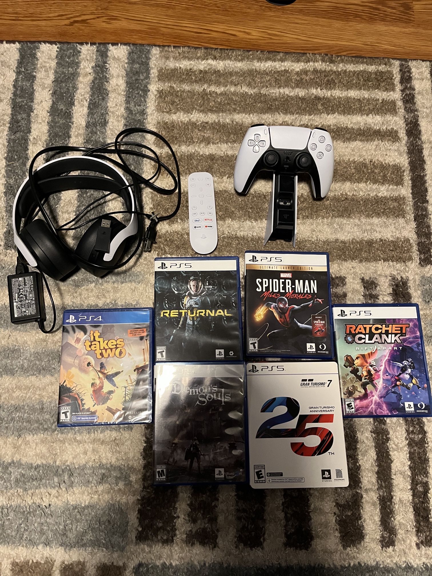 PS5 Games & Accessories Bundle