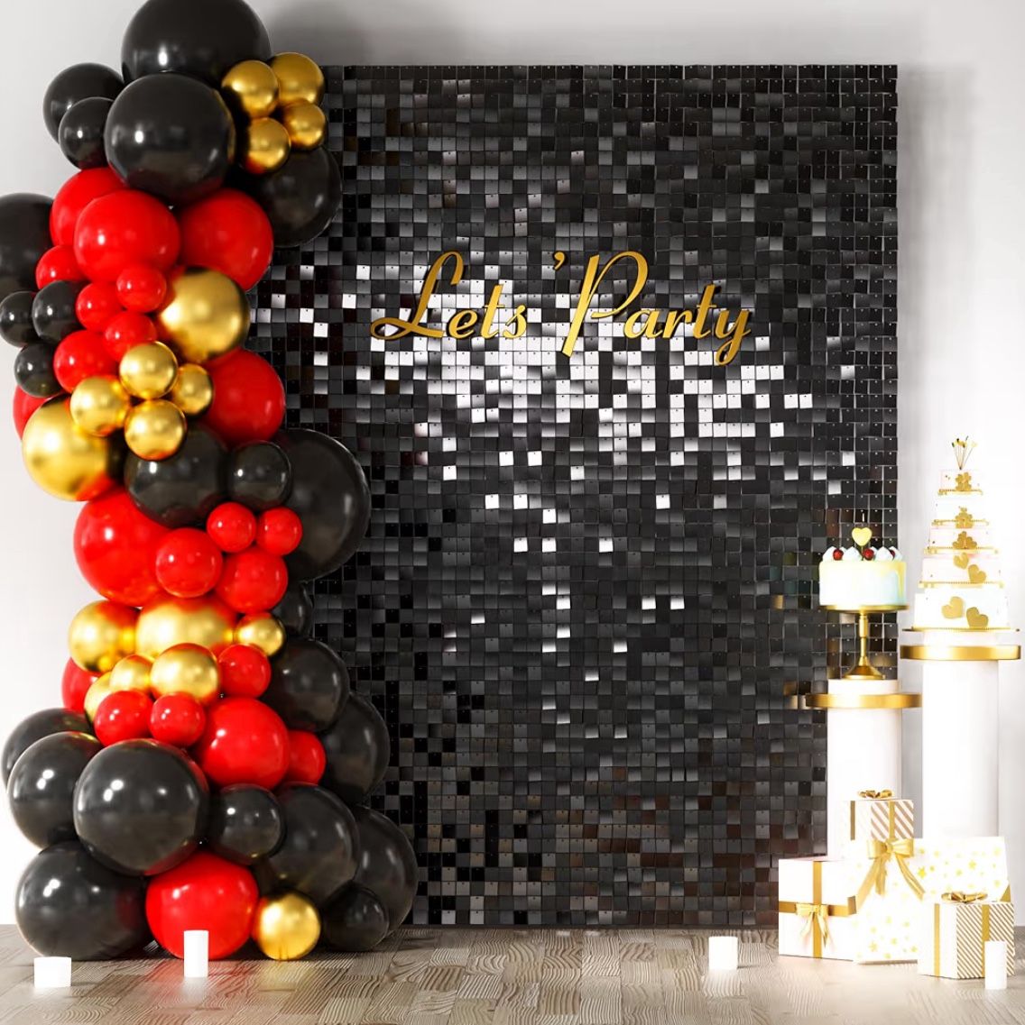 24pcs 6x4ft Shimmer Wall