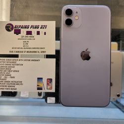 Unlocked Purple iPhone 11 64gb
