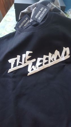 The weeknd crewneck size large