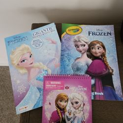 Frozen Coloring Books W Activity Book X3