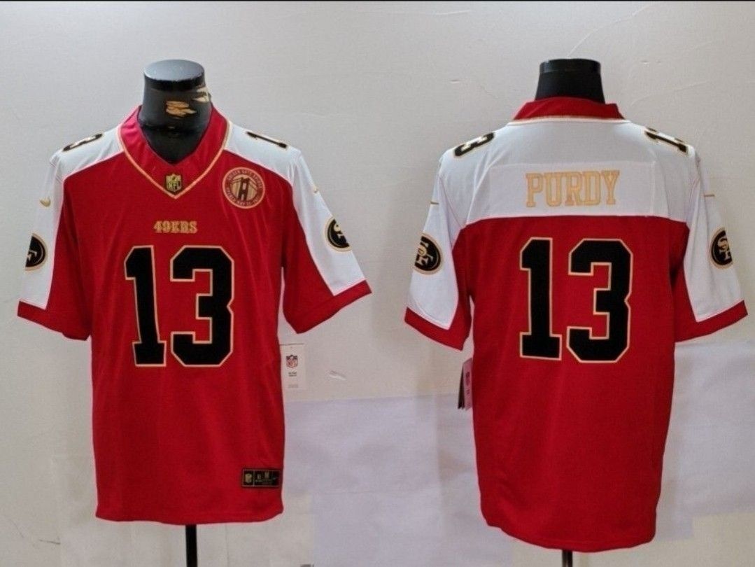 SAN FRANCISCO 49ERS STITCHED FOOTBALL JERSEY